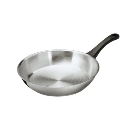 kuhn rikon 31216 silver star poêle à frire inox fond revêtement nid d'abeille 24 cm