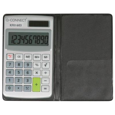 1 calculatrice de poche - q connect. 116 x 69 x 6 mm. qcn kf01603