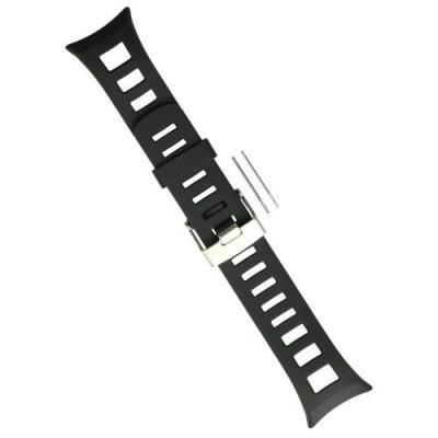 Suunto Ss018489000 Bracelet Quest En Élastomère Noir