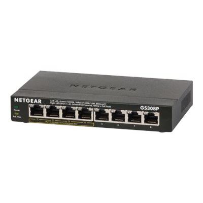 NETGEAR GS308P - switch - 8 poorten - onbeheerd