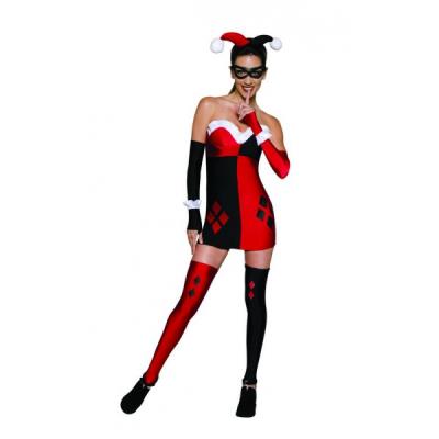 Dc Harley Comics Femme Costume Quinn Sexy M Pour RjLS3c54Aq