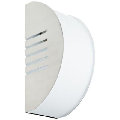 Fabas 2675-21-178 Applique Murale 75 W E27 Nickel Satiné Verre Satiné