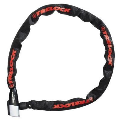 Trelock bc 215 - cadenas chaîne - noir rouge 2014 antivol chaîne