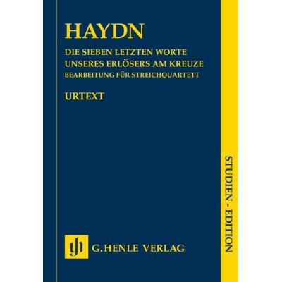 Partitions classique HENLE VERLAG HAYDN J. - THE SEVEN LAST WORDS OF CHRIST Ensemble à cordes