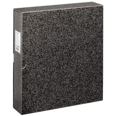 Hama-classeur à anneaux pour négatifs, avec cache, 29x32,5cm, noir marbré
