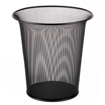REXEL - CORBEILLE À PAPIER, EN FIL MÉTALLIQUE, NOIR DIAMÈTRE: 230 - 330 MM, HAUTEUR: 340 MM -73812