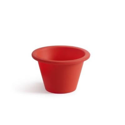 LÉKUÉ 0212060R01M033 PACK DE 6 MOULES DE MUFFINS INDIVIDUELS SILICONE PLATINE
