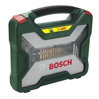 Bosch 2607019330 X-Line Coffret De Mèches et Forets Titane 100 Pièces