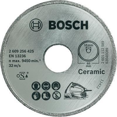 Lame Scie Circulaire Bosch 2609256425 Disque à Tronçonner Diamanté 65 X 15 Mm