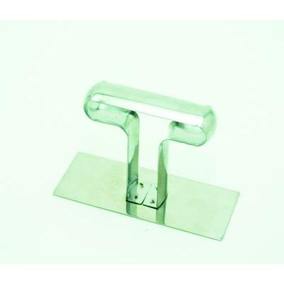 Patisse poussoir rectangle*inox*2114