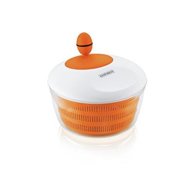 Leifheit 23076 edition couleur essoreuse à salade plastique orange 24,5 x 24,5 x 14 cm