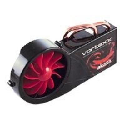 Akasa AK VC02-RD Vortexx - videokaart-koeler met warmteafvoer voor het geheugen