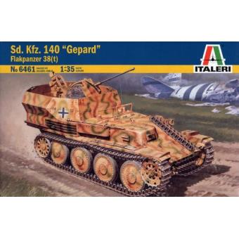 T2m - i6461 - italeri - maquette plastique à assembler - flakpanzer 38 gepard - echelle 1/35 - 1