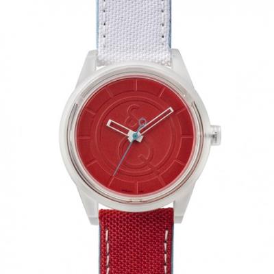 Montre Unisexe Q&Q Smile Solar rouge - QRP00J011Y