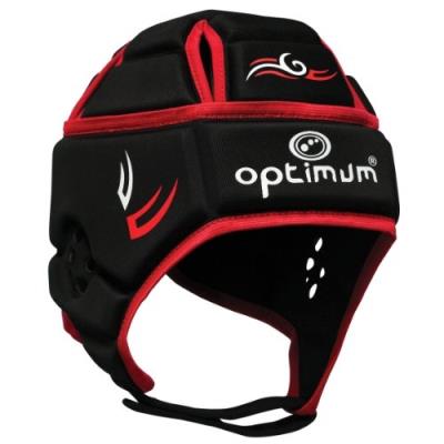 Optimum hedweb classic tribal casque de protection homme noir rouge m