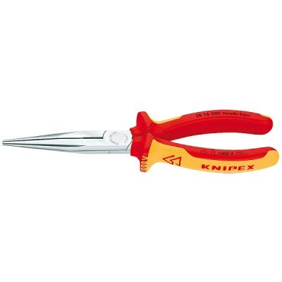 Knipex - Pince à bec demi-rond isolée 1000 V - Pince téléphone droite - Image 3
