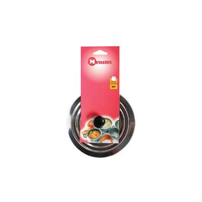 Metaltex couvercle inox d.12a16cm