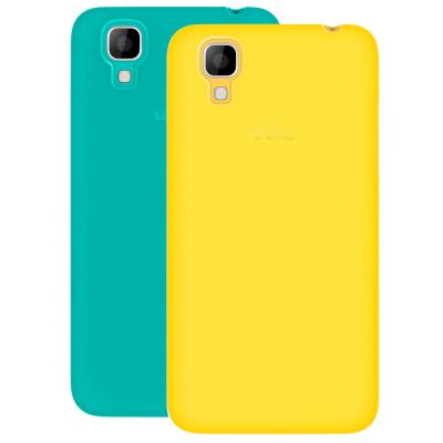 Coque 2skins sunset jaune et turquoise wiko 3700738104205
