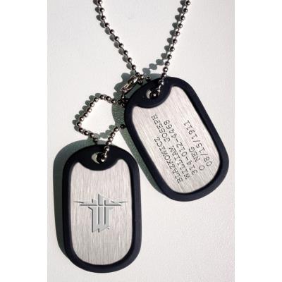 Wolfenstein - Pendentif Dog Tag Blazkowicz
