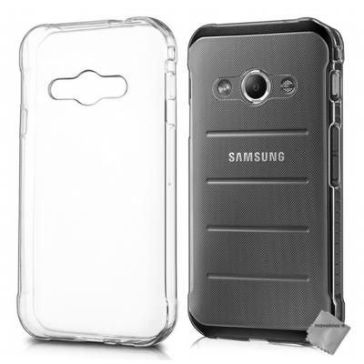 Housse coque gel fine Samsung G388F Galaxy Xcover 3 - TRANSPARENT TPU
