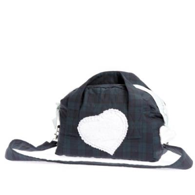Therese accessoires college karo sac à couches 50 x 36 cm