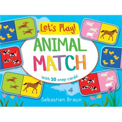 Let'S Play! Animal Match (Board Book)