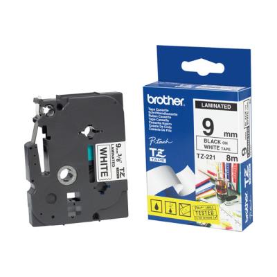 Brother TZ221 - gelamineerde tape