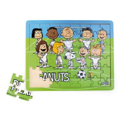 Puzzle en bois football Peanuts 48 pièces