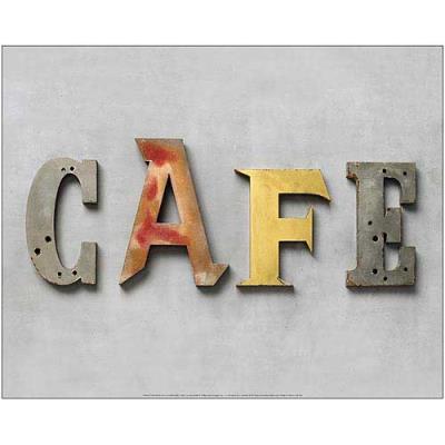 Affiche 40x50 cm Café