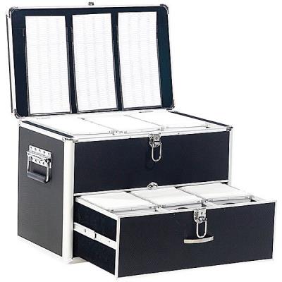 Coffre de rangement professionnel 1000 CD/DVD