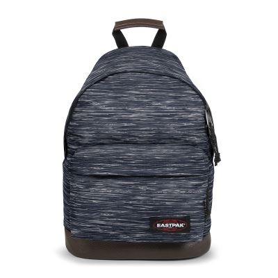Sac à dos collège eastpak wyoming knitgrey fondcuir 57342