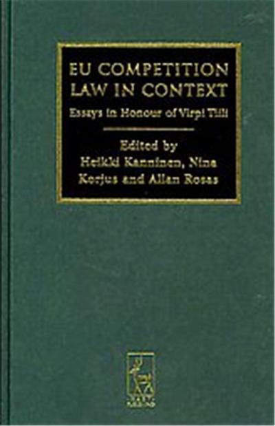 EU Competition Law in Context