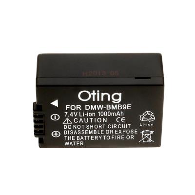 Batterie DMW BMB9 E Li-ion pour Panasonic LUMIX - 100% compatible Ultra capacité 1000mAh. Pour Panasonic Lumix DMC-FZ40, DMC-FZ45, DMC-FZ47, DMC-FZ48, DMC-FZ60, DMC-FZ62, DMC-FZ100, DMC-FZ150.