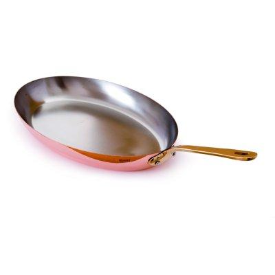 Mauviel - Poêle ovale Mauviel bronze 30cm - M'Héritage