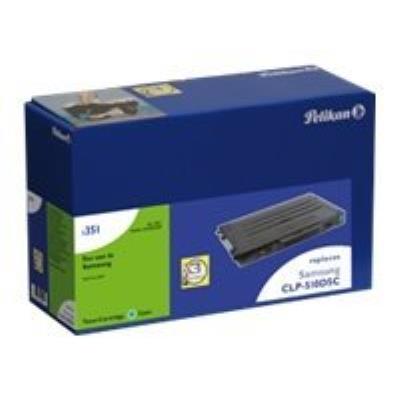Pelikan 1351 - cyaan - tonercartridge (alternative for: Samsung CLP-510D5C)