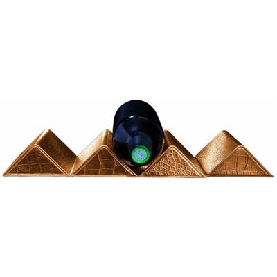 Screwpull wine cube crocodile*porte 6 bt*or*50069