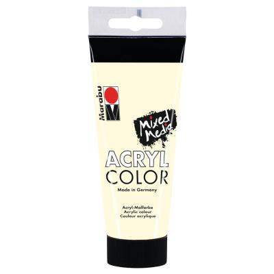 Marabu - Tube AcryColor Couleur Ivoire - 100ml