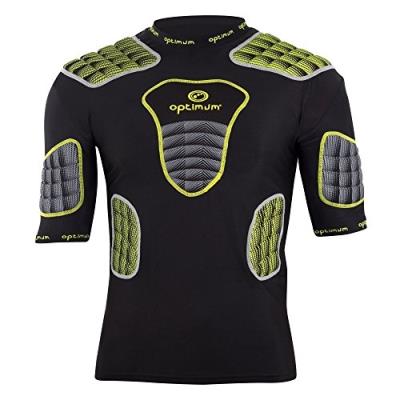 Optimum homme atomic protective protections dépaule - black yellow grey, medium