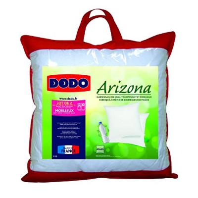Dodo 82765 arizona lot de 2 oreillers polyester blanc 60 x 60 cm