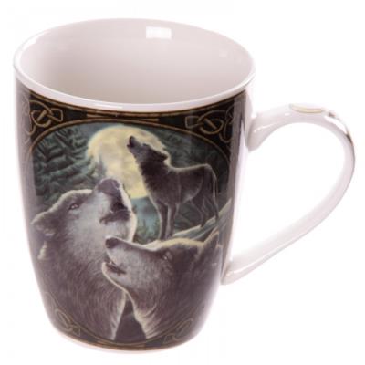 Mug porcelaine Le Chant du loup par Lisa Parker