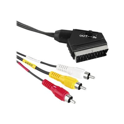 Hama video/audio-kabel - composietvideo/-audio - 1.5 m