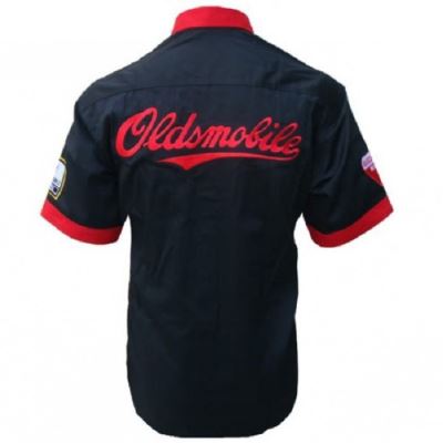 chemise oldsmobile noir et rouge chemistte homme S au 6XL