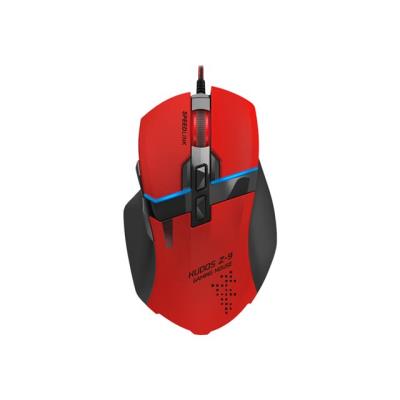 SPEEDLINK Kudos Gaming Mouse Z-9 - muis - USB - rood