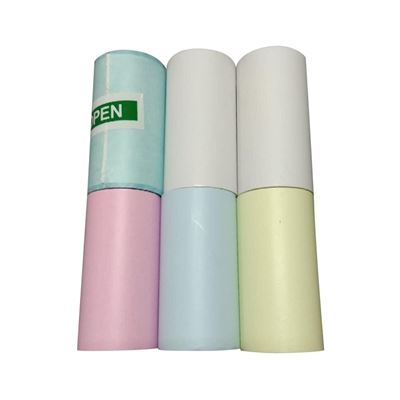 Papier Imprimante Pour L'Impression D'Images, 6 Rouleaux, Taille 57mm x 30 mm -Multicolore