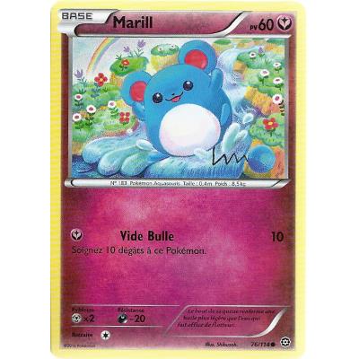 Carte Pokemon - XY11- Offensive vapeur - Marill - PV 60 - 76/114 - Commune - VF État correct - Asmodee reconditionné disponible sur Fnac