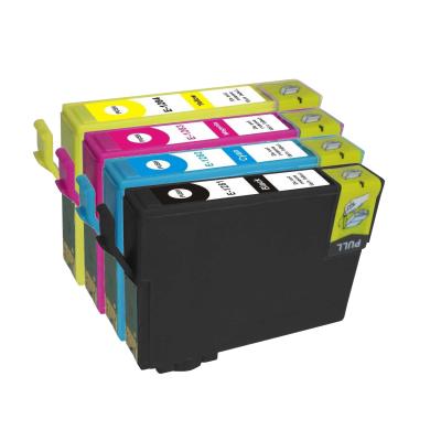 CARTOUCHEPRO - Lot de 4 Cartouches compatibles EPSON T1285 (1xNoire T1281, 1xCyan T1282, 1xMagenta T1283, 1xJaune T1284)