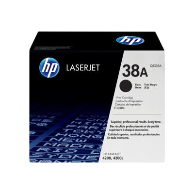 HP 38A - zwart - origineel - LaserJet - tonercartridge (Q1338A)