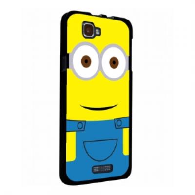 Coque rigide Wiko Rainbow impression mignon personnage qui sourit