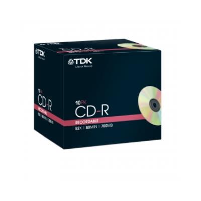 TDK Speed-X - CD-R x 1 - 700 MB - opslagmedia