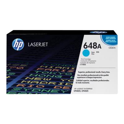 HP CE261AC - cyaan - origineel - LaserJet - tonercartridge ( CE261AC ) - Contract